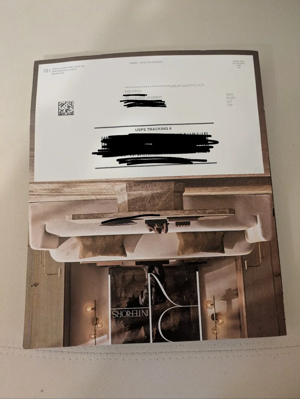 Modern RH/Restoration Hardware/Accent Magazine